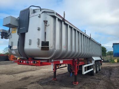 2013 Fruehauf Alloy Body Aggregate Tipping Trailer  - 2