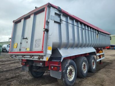 2013 Fruehauf Alloy Body Aggregate Tipping Trailer  - 3