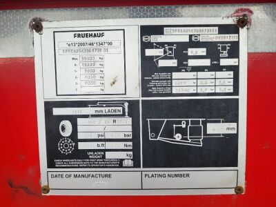 2013 Fruehauf Alloy Body Aggregate Tipping Trailer  - 18