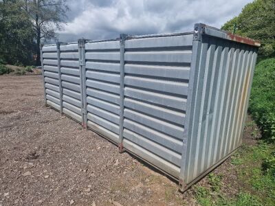 20ft x 7ft Galvanised Container - 2