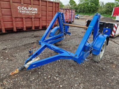 Cable Reel Single Axle Trailer