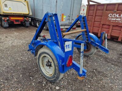 Cable Reel Single Axle Trailer - 2