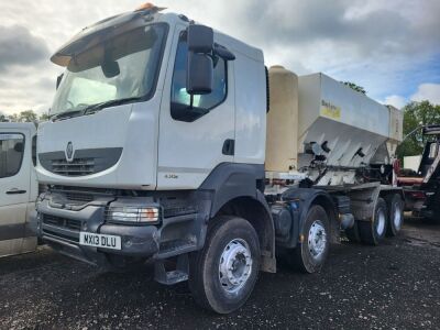 2013 Renault Kerax 430 8x4 Volumetric Mixer