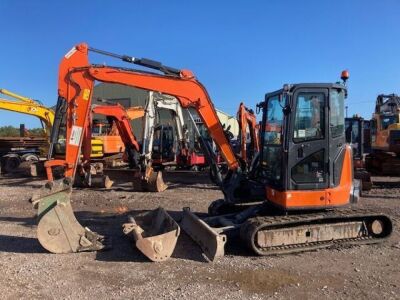 2017 Hitachi ZX55U-5A CLR Mini Digger