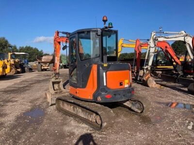 2017 Hitachi ZX55U-5A CLR Mini Digger - 2