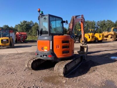 2017 Hitachi ZX55U-5A CLR Mini Digger - 3