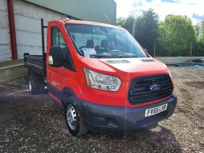 2015 Ford Transit Tipper