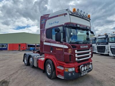 2007 Scania R560 V8 Griffin 6x2 Midlift Tractor Unit 