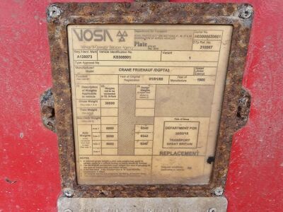 1989 Fruehauf Traixle Alloy Body Tipping Trailer - 17
