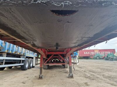 2011 Dennison Triaxle Rolling Brick Crane Trailer - 2