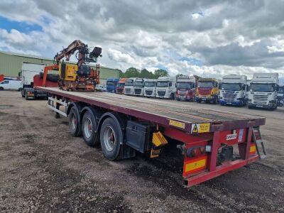 2011 Dennison Triaxle Rolling Brick Crane Trailer - 5