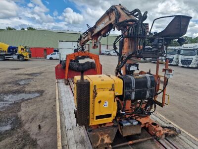 2011 Dennison Triaxle Rolling Brick Crane Trailer - 12