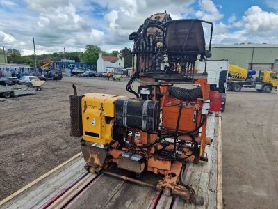 2011 Dennison Triaxle Rolling Brick Crane Trailer - 13