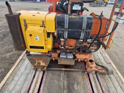 2011 Dennison Triaxle Rolling Brick Crane Trailer - 14