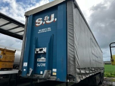 2011 Schmitz Triaxle Curtainside Trailer