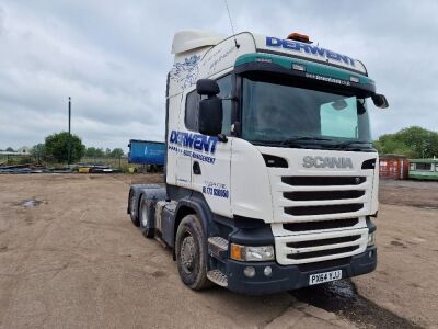 2014 Scania R450 6x2 Tag Axle Tractor Unit