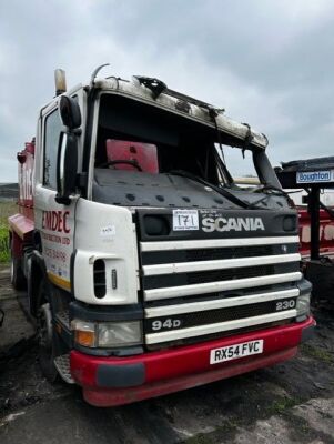 2004 Scania 94D.230 4x2 Rigid c/w Asphalt Body