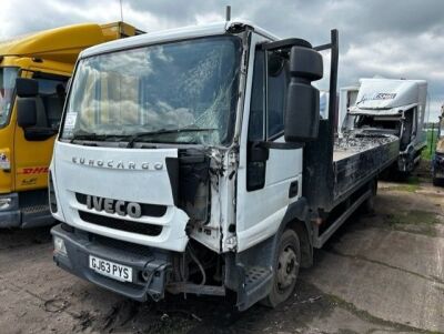 2013 Iveco Eurocargo 75E 4x2 Dropside Rigid