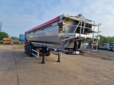 2016 Fruehauf Triaxle Aluminium Tipping Trailer