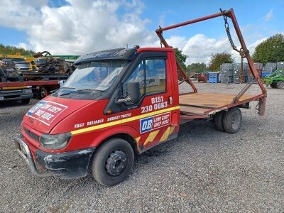 2005 Ford Transit 90 T350 3.5 ton Skip Loader