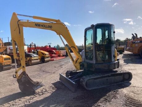 2008 New Holland E50 2C Mini Digger