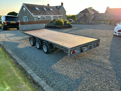 Ifor Williams Triaxle Drawbar Flat Trailer - 7