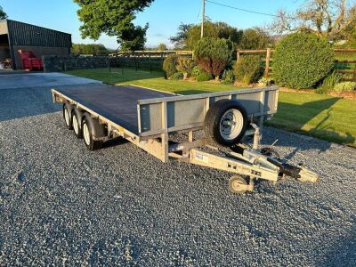 Ifor Williams Triaxle Drawbar Flat Trailer - 8