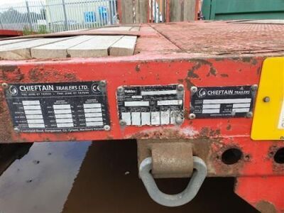 2004 Chieftain Triaxle Drawbar Plant Trailer - 6