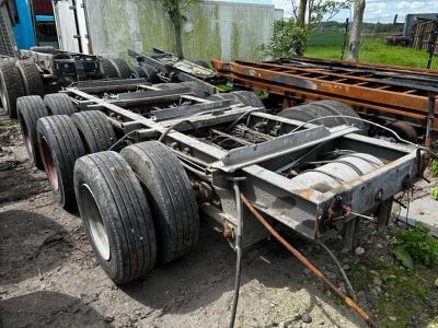 3x BPW Disc Brake Axles in Trailer Section