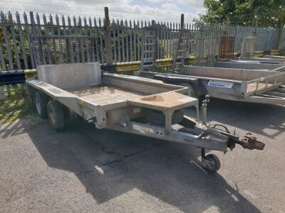 Ifor Williams Tandem Axle Drawbar Plant Trailer