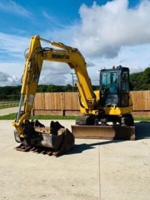 2019 Komatsu PC80MR-5 Midi Digger