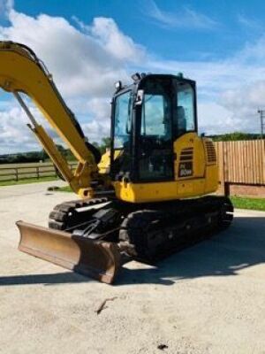 2019 Komatsu PC80MR-5 Midi Digger - 2