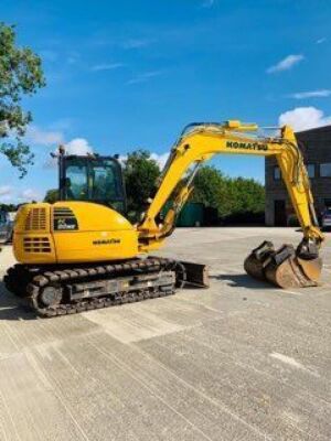 2019 Komatsu PC80MR-5 Midi Digger - 7