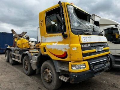 2009 DAF CF 8x4 Chassis Cab