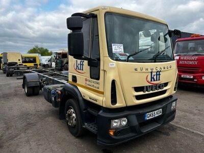 2016 Iveco 120E25 4x2 Chassis Cab