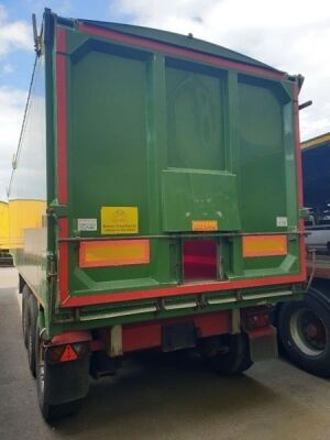 2012 / 2008 Wilcox 67³ Plank Side Triaxle Tipping Trailer - 4