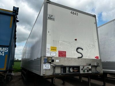 2010 Gray & Adams Tandem Fridge Trailer