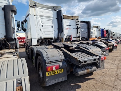 2015 Mercedes Actros 6x2 Midlift Tractor Unit - 11