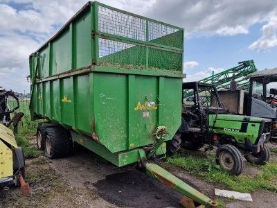 2011 AW Engineering M12 Tandem Axle Drawbar Silage Trailer