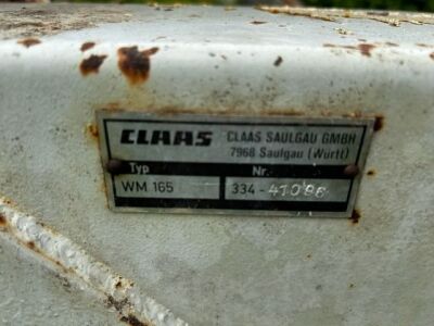 Claas WM165 Mower - 5