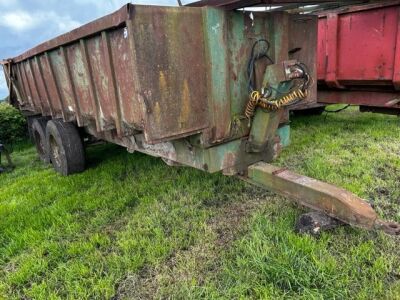 Easterby Tandem Axle Drawbar Tipping Trailer