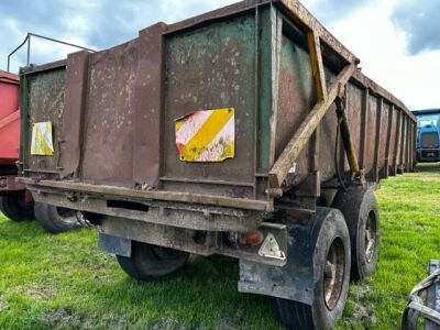 Easterby Tandem Axle Drawbar Tipping Trailer - 5