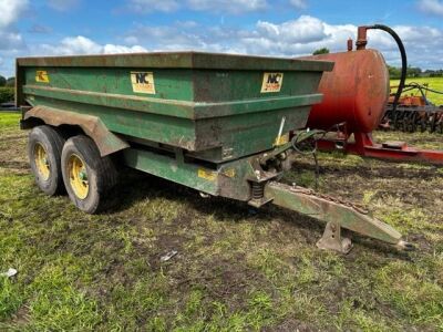 2006 NC Tandem Axle Drawbar Tipping Trailer