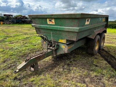 2006 NC Tandem Axle Drawbar Tipping Trailer - 2