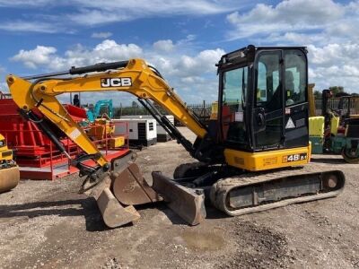 2017 JCB 48Z-1 Mini Digger