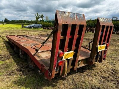 Triaxle Beavertail Drawbar Plant Trailer - 4