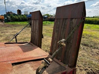 Triaxle Beavertail Drawbar Plant Trailer - 6