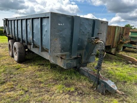 Easterby Tandem Axle Drawbar Tipping Trailer