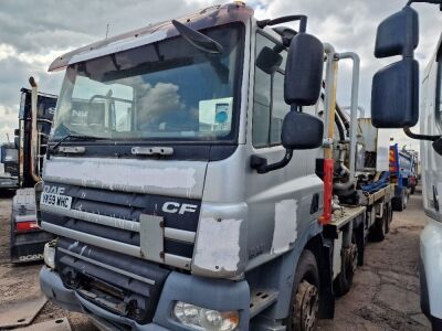 2009 DAF CF 85 360 8x4 Vacuum Tipping Tanker