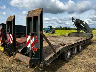 JPM Triaxle Drawbar Beavertail Plant Trailer - 2